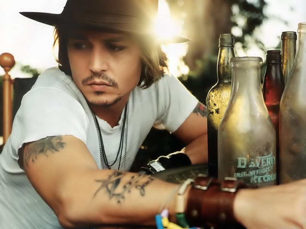 Handsome Johnny Depp photos