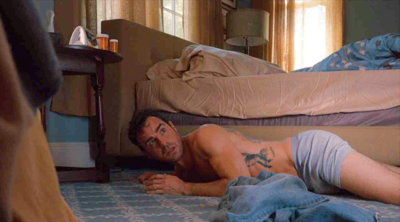 Justin Theroux topless