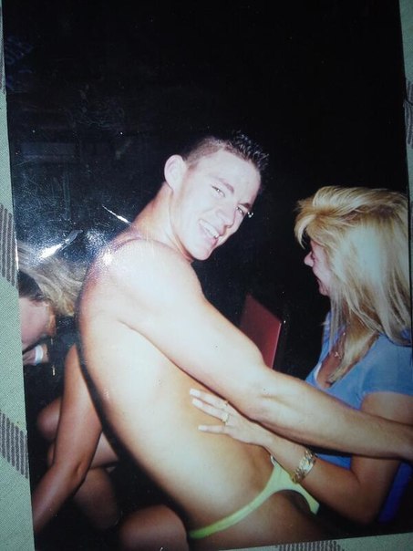 Channing Tatum at the party