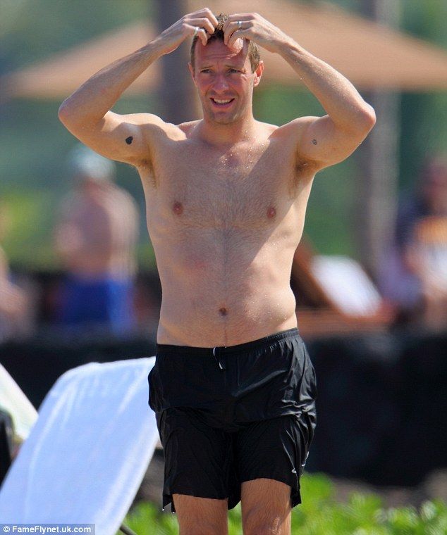 Chris Martin Also Looks Amazing Shirtless