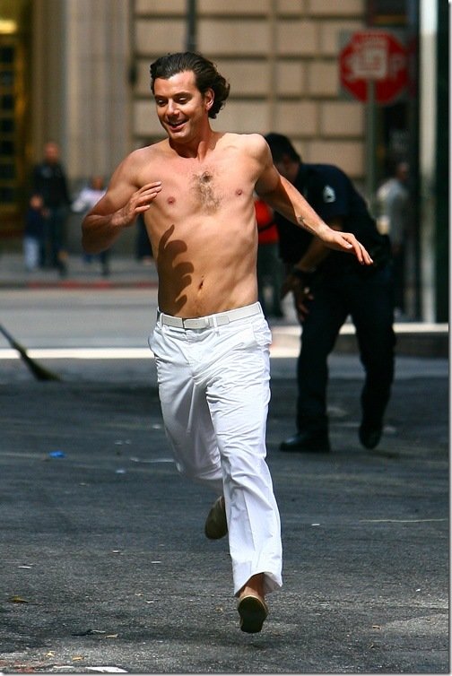 Gavin Rossdale Looks Amazing Shirtless