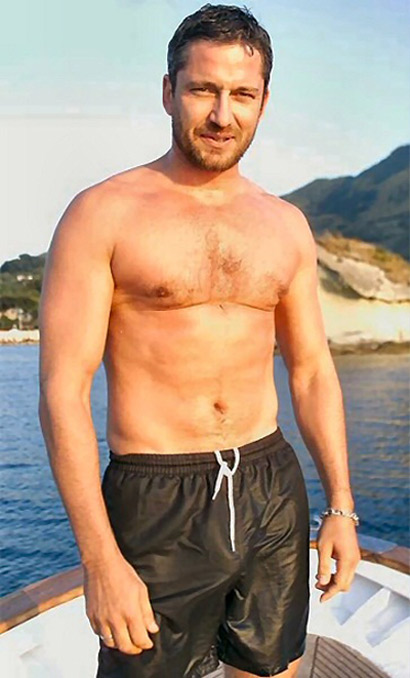 Gerard Butler Is A Total Daddy