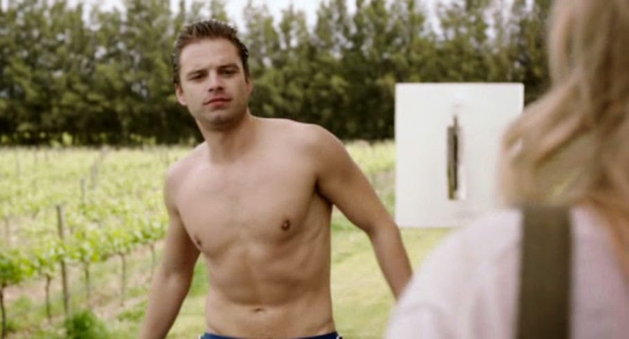 Sebastian Stan Looks Amazing With No Shirt