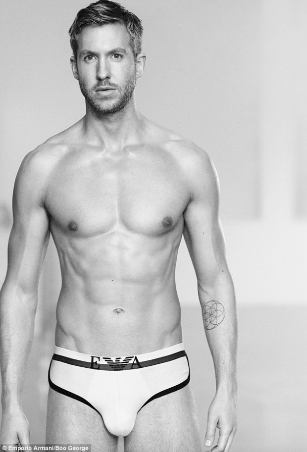 Calvin Harris Takes Off His Briefs For You