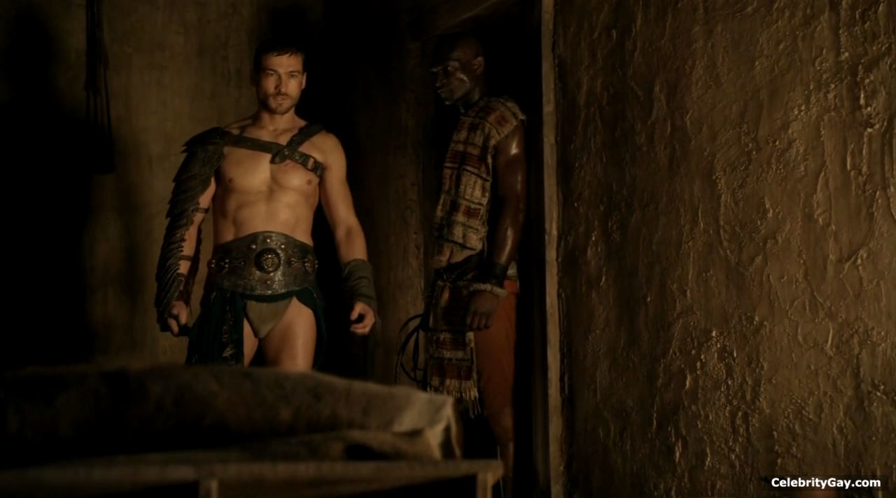 Andy Whitfield Shirtless