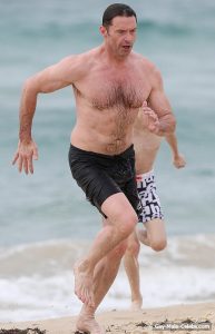 Hugh Jackman shows off his tight bum - Naked Male celebrities