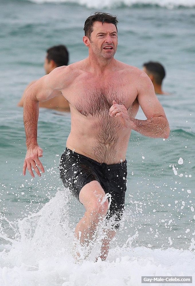 Naked Hugh Jackman - The Male Fappening
