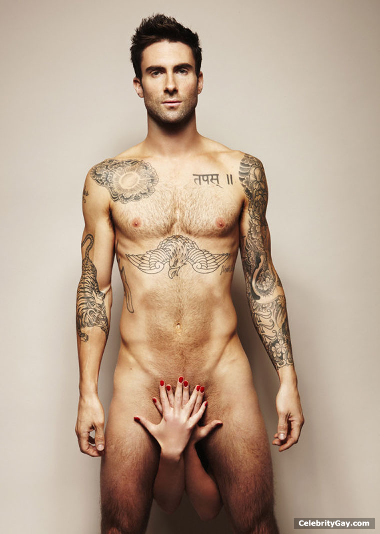 Adam Levine Naked (11 Photos)