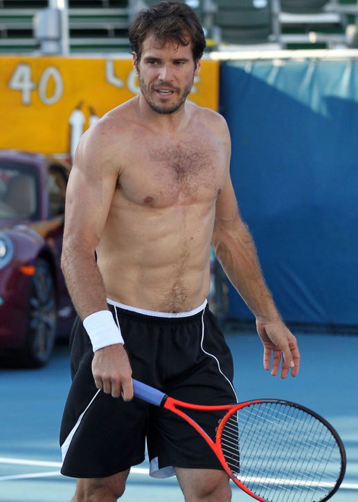 Tommy Haas Shirtless (1 Photo)