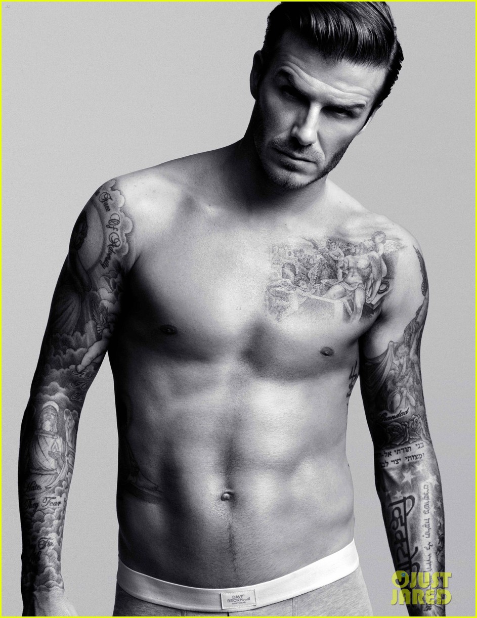 David Beckham ass