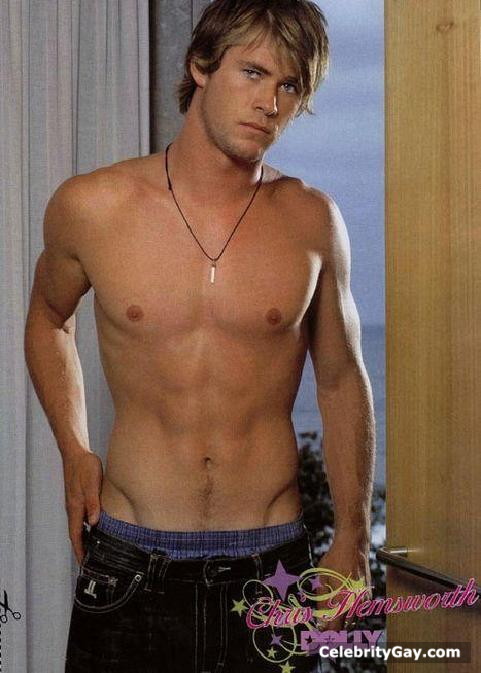 Chris Hemsworth Sexy While Shirtless/Jacked/Sweaty
