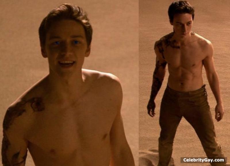 James McAvoy Shows His Shirtless Body And Ass