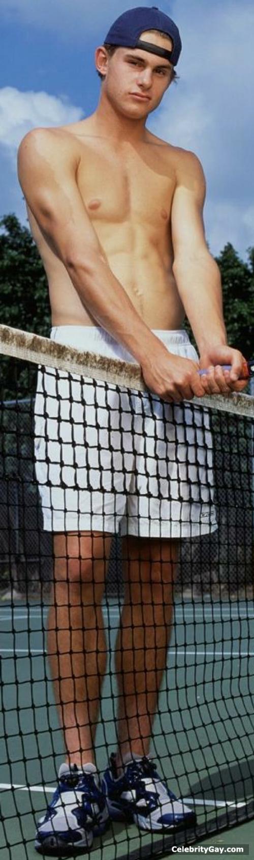 Andy Roddick Shirtless