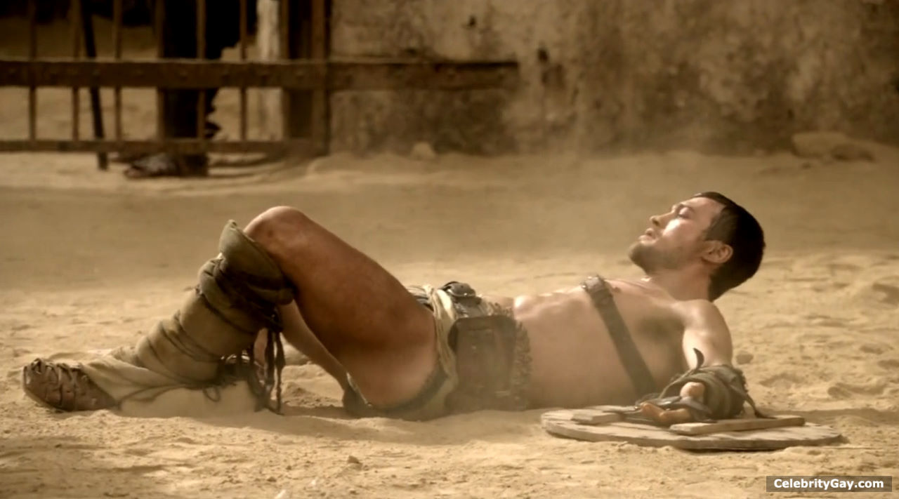 Andy Whitfield Shirtless